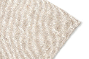 BLESS LINEN Natural Huckaback 100% Linen Bath Towel, 30 x 58 Inches - BLESS LINEN pure linen towels and blankets - 4